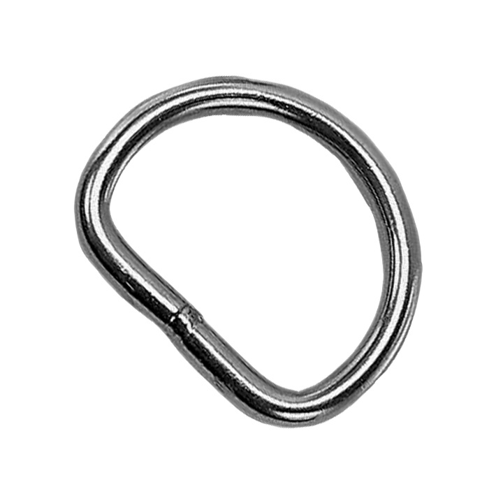 D-Ring Rostfritt 2-pack - 8x50 mm