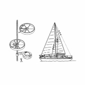 Sailguard Hjul Ø75x13 mm 2-pack Sailguard Hjul Ø75x13 mm 2-pack