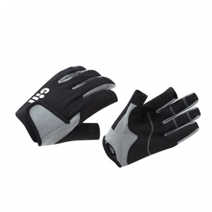 7053 Deckhand Handskar Med Fingrar Svart