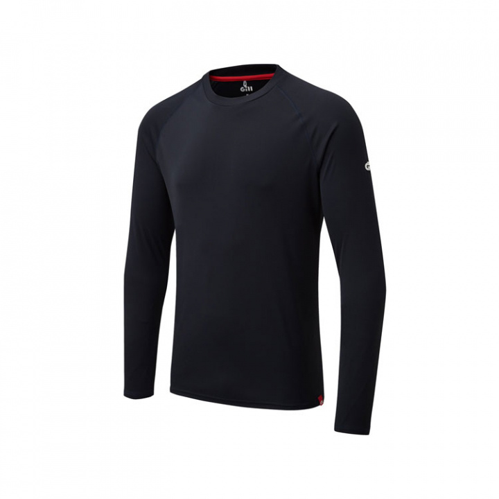 UV011 Herr UV Tec Långärmad T-Shirt Charcoal