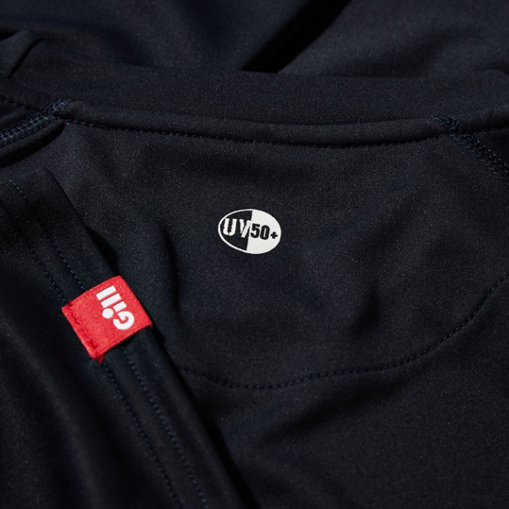 UV011 Herr UV Tec Långärmad T-Shirt Charcoal