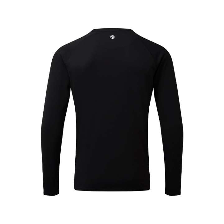 UV011 Herr UV Tec T-Shirt Lång Svart