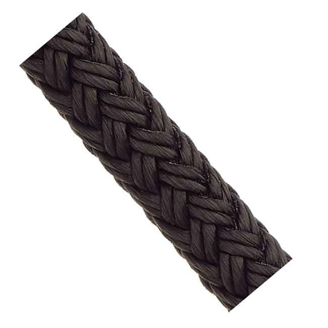 Rio Förtöjning Svart (Metervara)