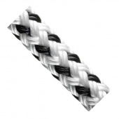 Rio Förtöjning Vit/Svart (Metervara) Rio Förtöjning Vit/Svart (Metervara)