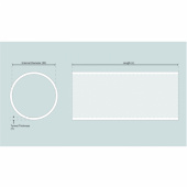 Trumma Glasfiber Ø 610x20x1500mm Trumma Glasfiber Ø 610x20x1500mm