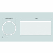 Trumma Glasfiber Ø 610x18x3000mm Trumma Glasfiber Ø 610x18x3000mm