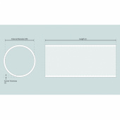 Trumma Glasfiber Ø 513x16x5000mm Trumma Glasfiber Ø 513x16x5000mm