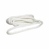 Förtöjningslina 3-Slagen Vit 10 m Förtöjningslina 3-Slagen Vit 10 m