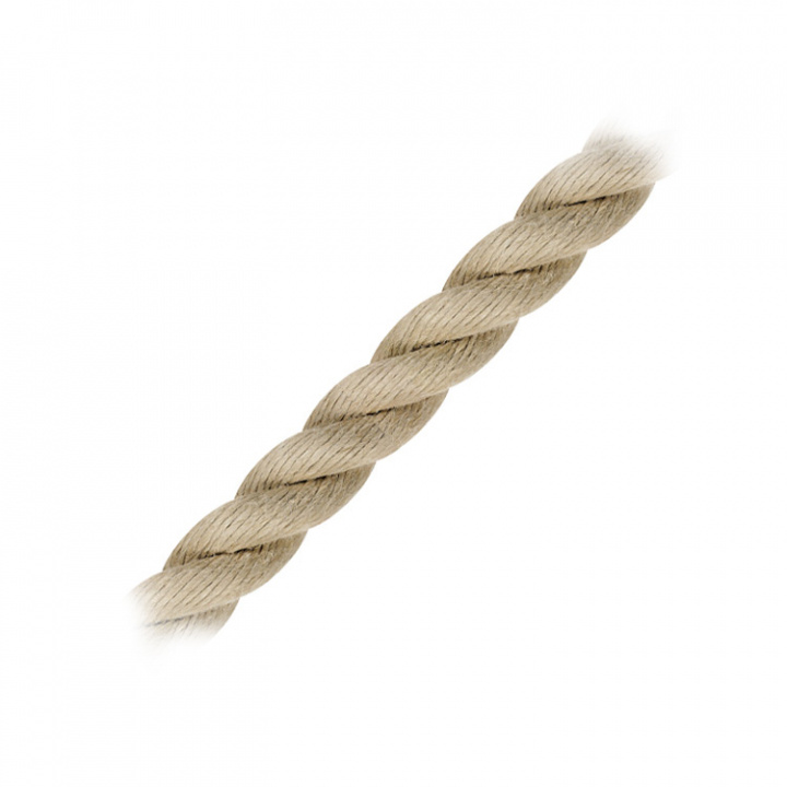 Räckeslina Hampa 4-Slagen Ø36 mm