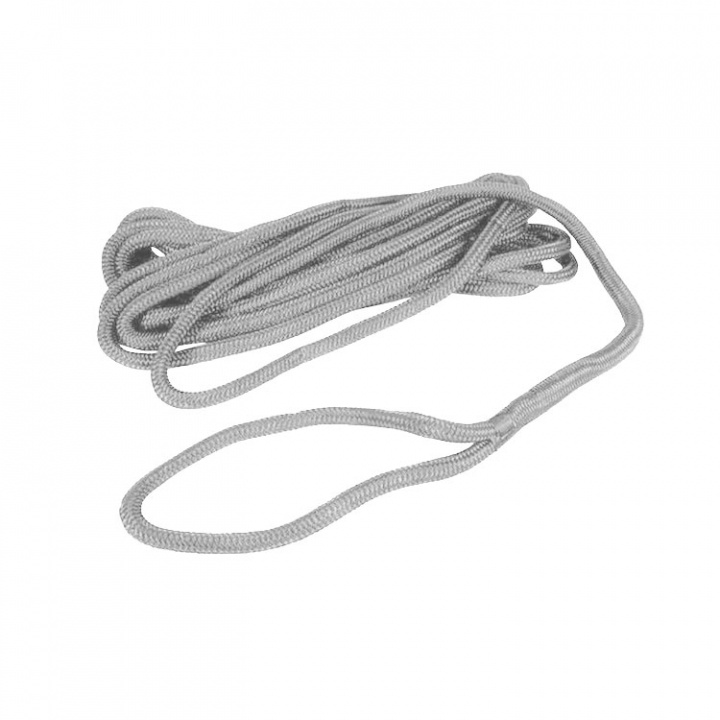 Förtöjningslina Dubbelflätad Grå