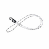 Elastisk Lina Med Krok Vit Ø4 mm 50 cm 4-pack Elastisk Lina Med Krok Vit Ø4 mm 50 cm 4-pack