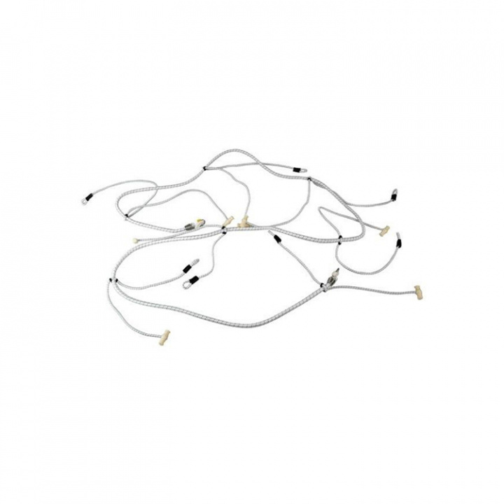 Segelhållare Vit Ø8 mm 300 cm