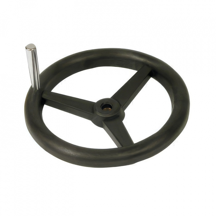 Ratt Med Snabbsväng Svart Ø250 mm