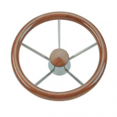 Stålratt Med Träring Teak Stålratt Med Träring Teak