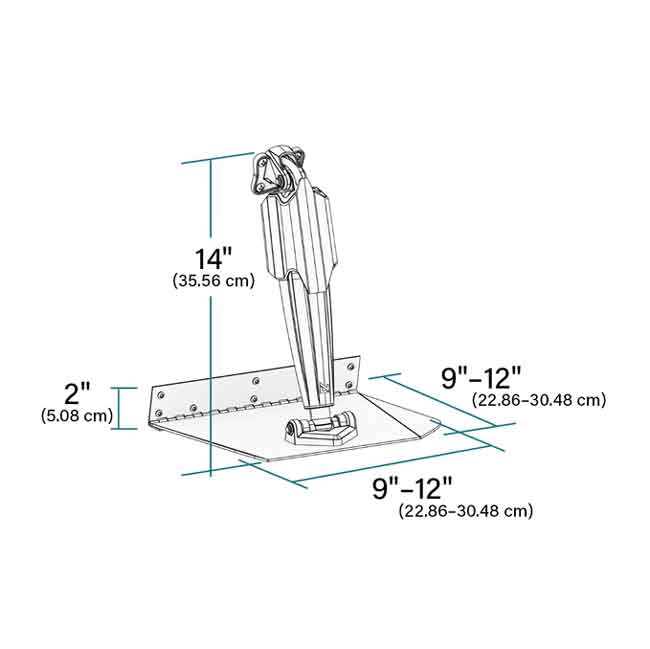 Standard Trim Tab Kit Med Pro Control Assist