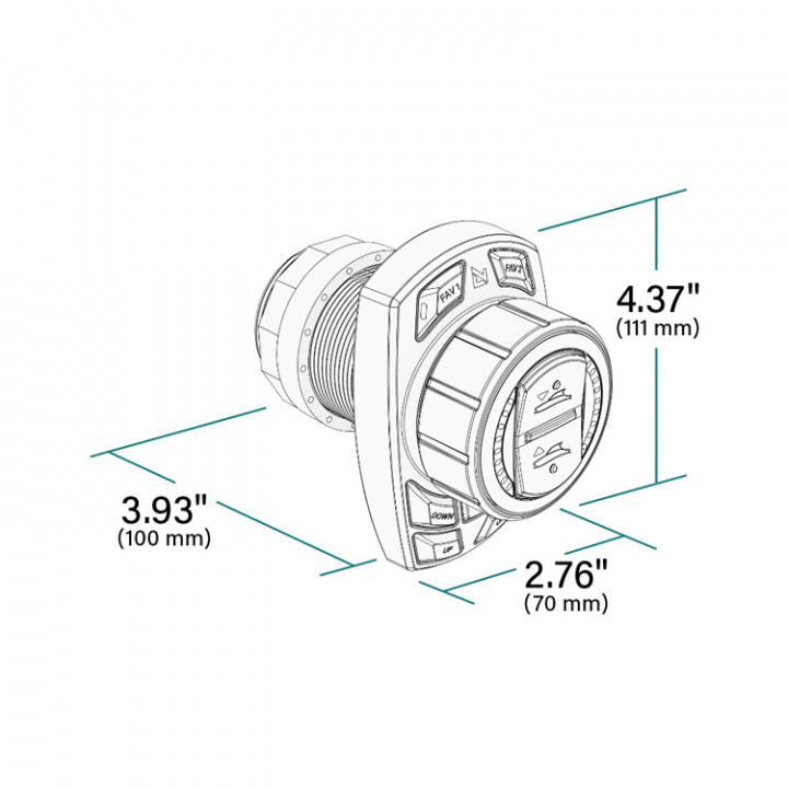 Pro Control Assist Flybridge Keypad