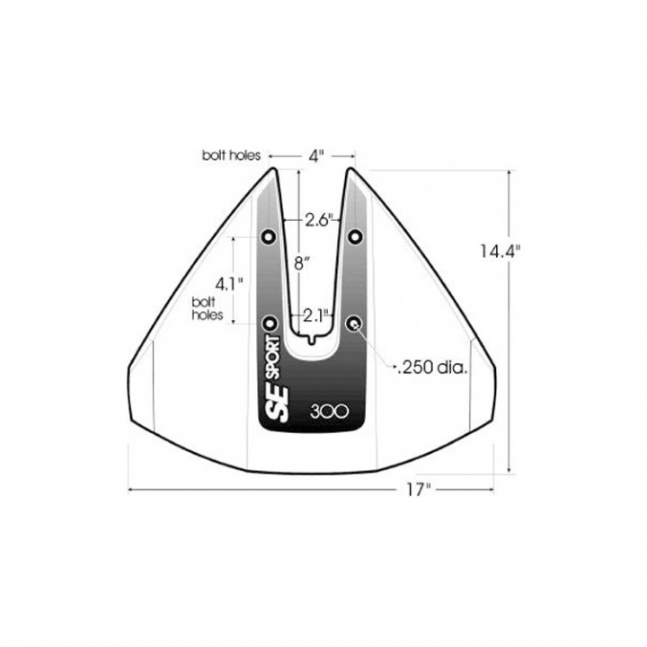 SE Sport Hydrofoil 300 Grå