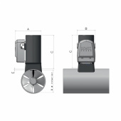 Bogpropeller CT100 12V Komposit Bogpropeller CT100 12V Komposit