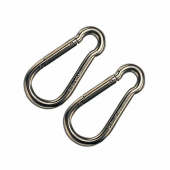 Karbinhake Rostfri 6x60 mm 2-pack Karbinhake Rostfri 6x60 mm 2-pack