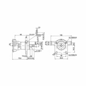 Kylvattenpump För Motor PFF12 Kylvattenpump För Motor PFF12