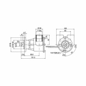 Kylvattenpump För Motor ST146 Kylvattenpump För Motor ST146