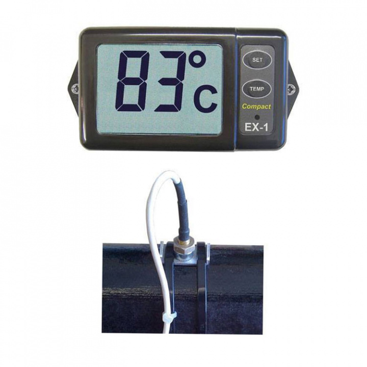 Ex-1 Avgastemp Och Larm För 1 Motor