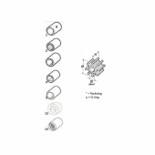 Impeller OMC/Evinrude Typ 3 38.4 mm Impeller OMC/Evinrude Typ 3 38.4 mm