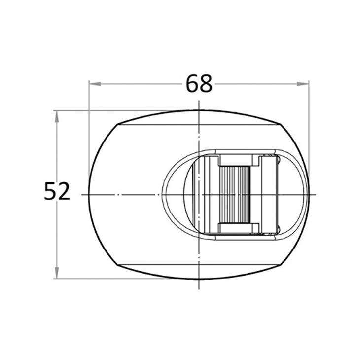 Lanterna Babord Aqua Signal 34 Led Svart