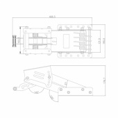 Motorfäste Rostfri Max 50 kg Motorfäste Rostfri Max 50 kg