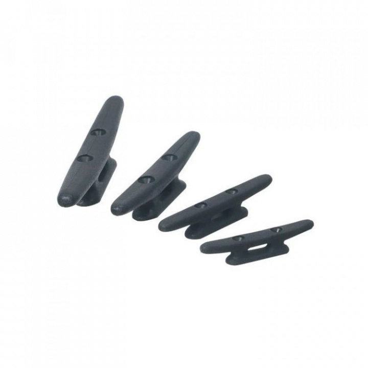 Knap Svart Nylon 100 mm