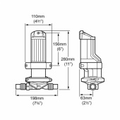 Gråvattenpump IC Kit 12V Gråvattenpump IC Kit 12V