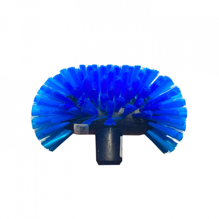 Rund Borste Blå