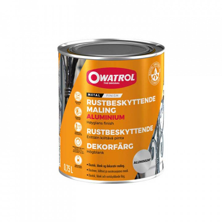 Aluminium Dekorfärg 750 ml