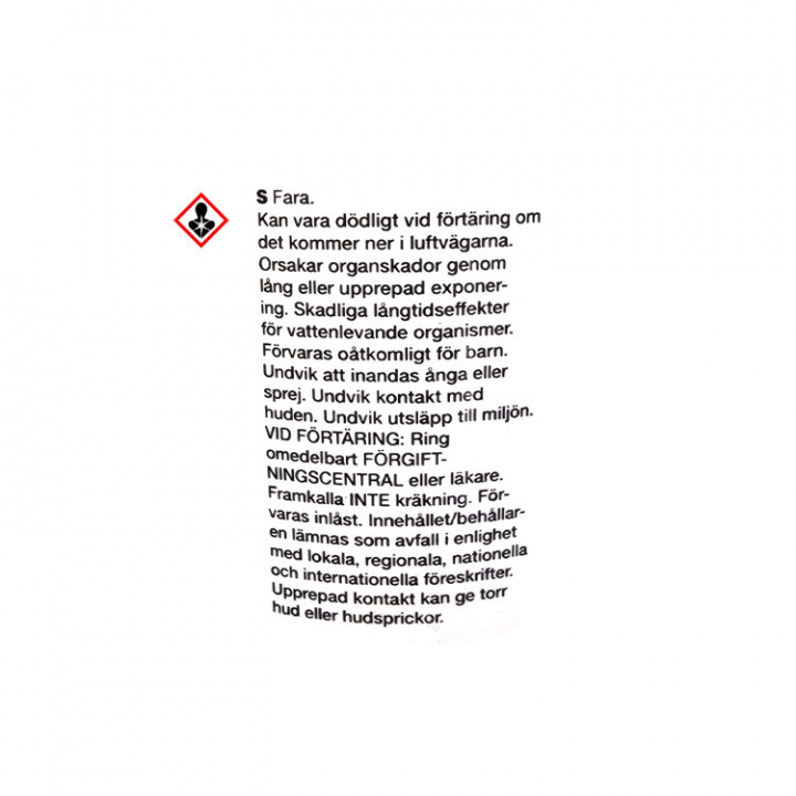 White Spirit Förtunning Nr 2