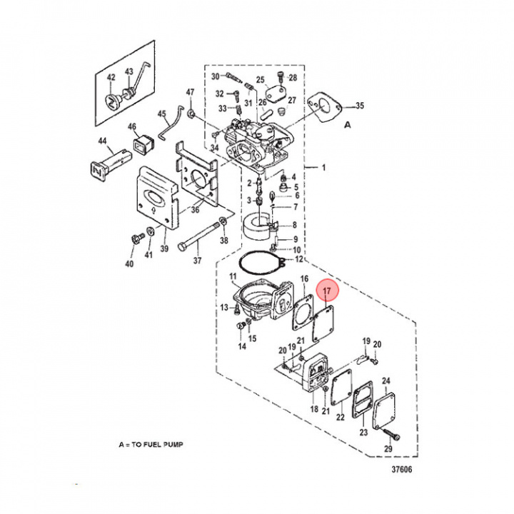 Membran 4-9.9 hk (16325)