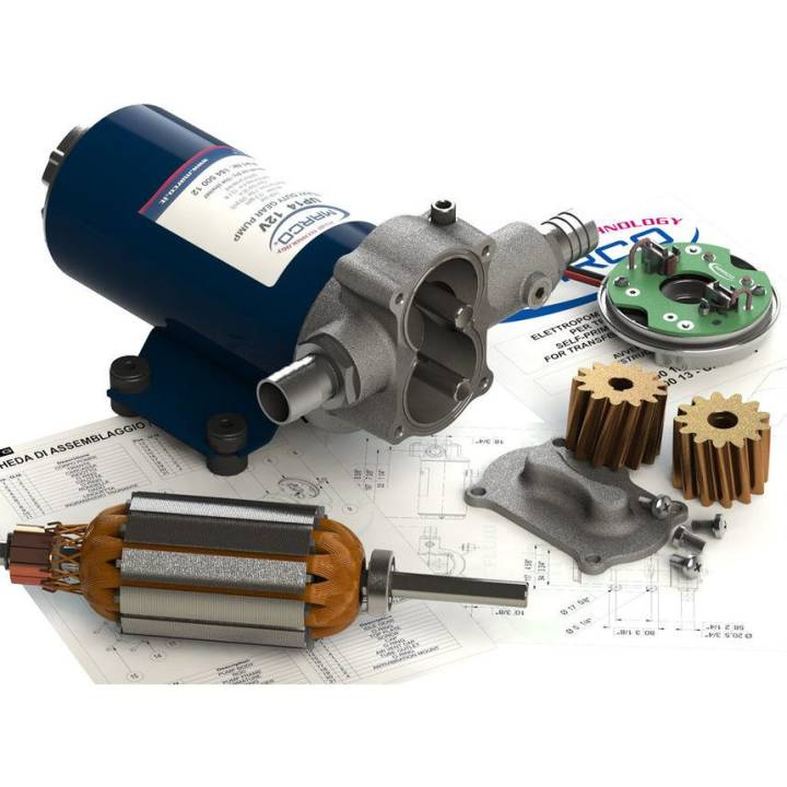 Marco UP14 Diesel Kugghjulspump 12V/24V