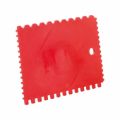 Plast Tandspackel Röd 90x130 mm