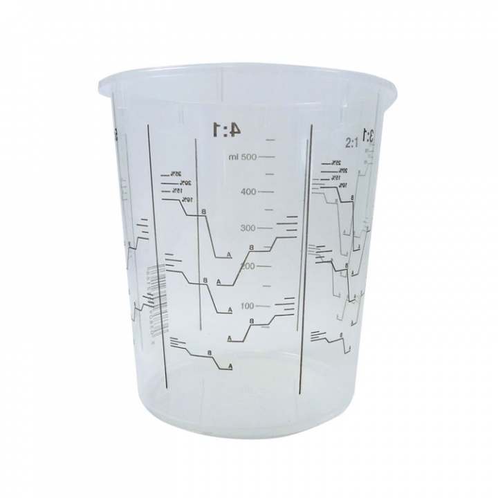 Blandningsbägare 650ml Heavy Duty 25-pack