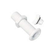 Länsplugg Nylon Rund Lång Vit  Länsplugg Nylon Rund Lång Vit