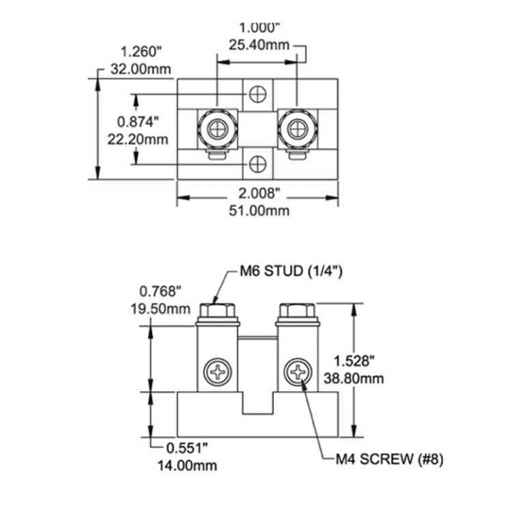 OLED Mini Amperemätare