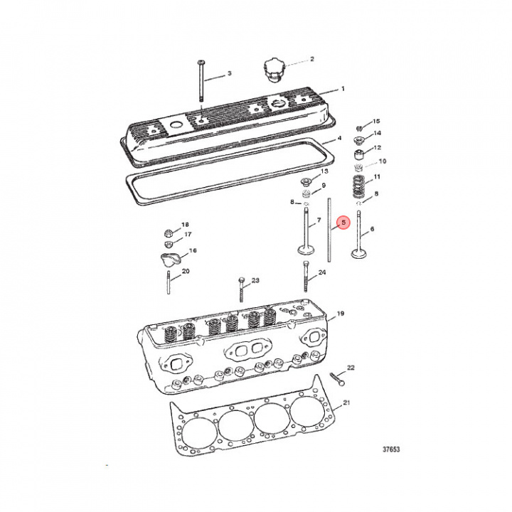 Stötstång Mercruiser V6/V8 (173391)