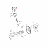 Kolvringssats Mercruiser (17464) Kolvringssats Mercruiser (17464)