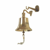 Skeppsklocka Mässing Antik 1888 Skeppsklocka Mässing Antik 1888