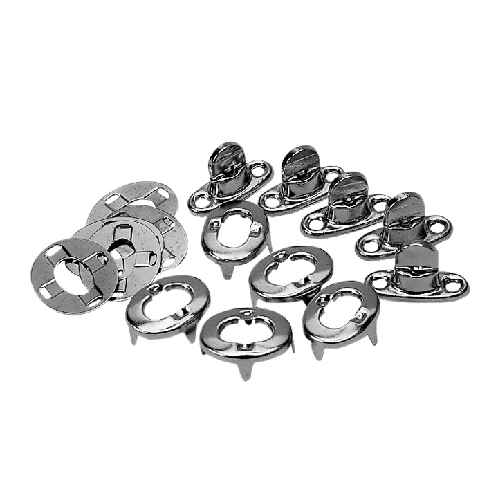 Sufflettvred Med Öljetter Förkromad Mässing