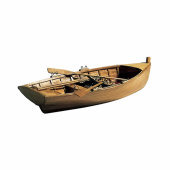 Båtmodell Roddbåt 30x10 cm