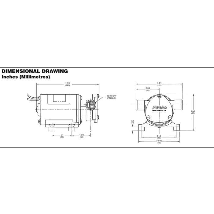 Ballast pump 12V (reversibel)