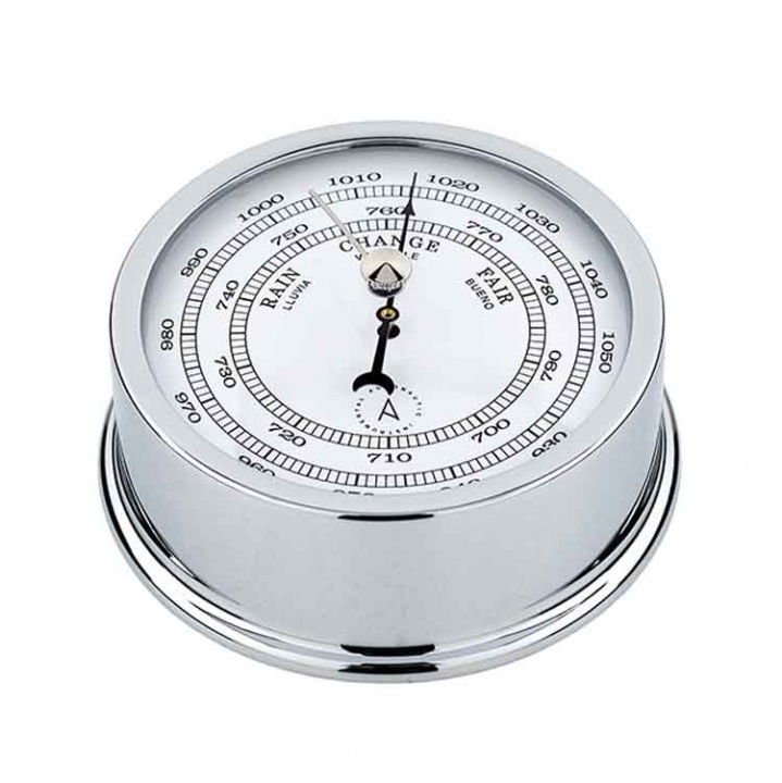 Atlantic 95 Barometer Ø95/70 mm Förkromad Mässing