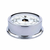 Atlantic 95 Barometer Ø95/70 mm Förkromad Mässing Atlantic 95 Barometer Ø95/70 mm Förkromad Mässing