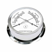 Atlantic 95 Termo/Hygrometer Ø95/70mm Förkromad Mässing Atlantic 95 Termo/Hygrometer Ø95/70mm Förkromad Mässing