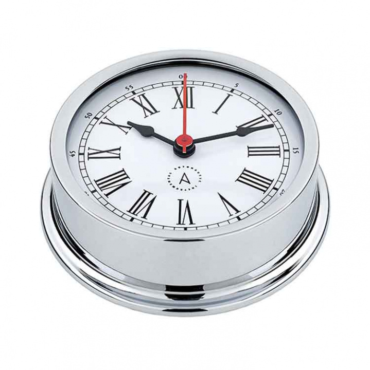 Pacific 120 Skeppsur Ø120/110mm Förkromad Mässing
